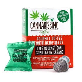 Cannabissimo kawa w kapsułkach bogata w CBD | TanieSianie.pl