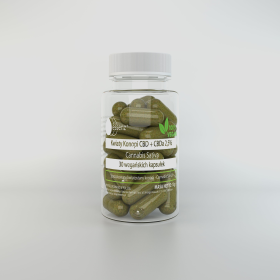 Kwiaty konopi CBD w kapsułkach 30 szt | TanieSianie.pl