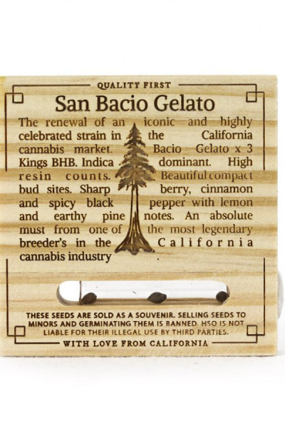 San Bacio Gelato - HUMBOLDT SEED | TanieSianie.pl