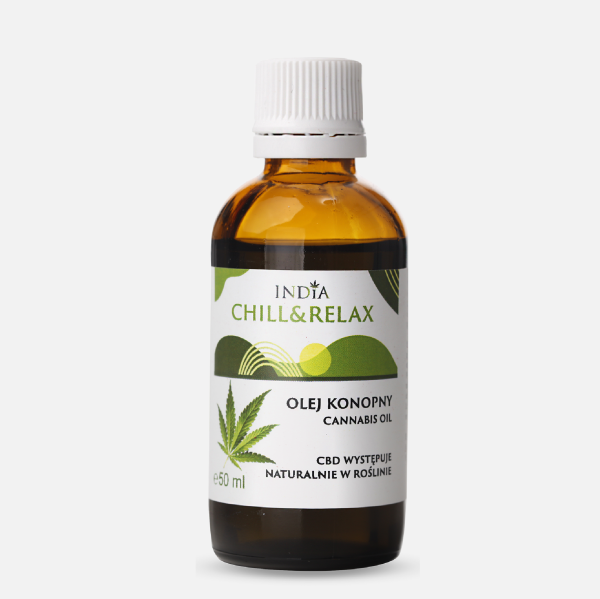 Olej konopny CHILL&RELAX, 50 ml | TanieSianie.pl