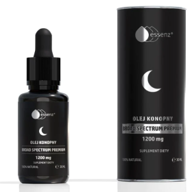 Olej konopny NIGHT Broad Spectrum Premium 1200 mg 30ml | TanieSianie.pl