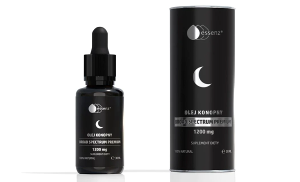 Olej konopny NIGHT Broad Spectrum Premium 1200 mg 30ml | TanieSianie.pl