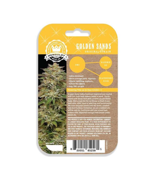 Golden Sands - HUMBOLDT SEEDS COMPANY | TanieSianie.pl