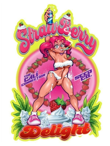 Strawberry Delight - THE CALI CONNECTION | TanieSianie.pl