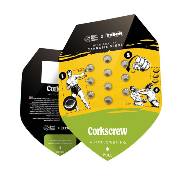 Corkscrew Auto - ROYAL QUEEN SEEDS X TYSON 2.0 | TanieSianie.pl