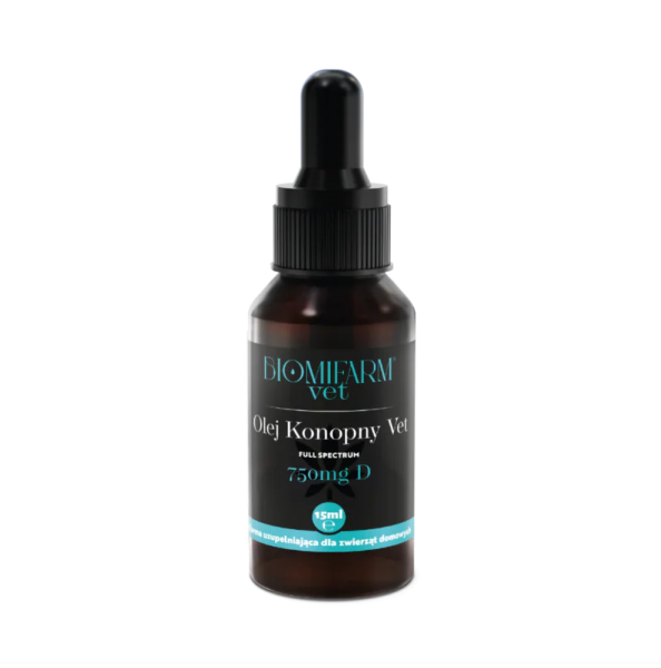 Olej konopny Vet CBD 750mg 15ml | TanieSianie.pl