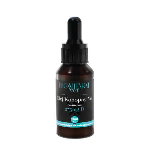 Olej konopny Vet CBD 375mg 15ml | TanieSianie.pl