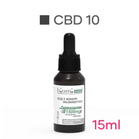 Olej z konopi włóknistych FULL SPECTRUM 1500mg premium D 15ml | TanieSianie.pl