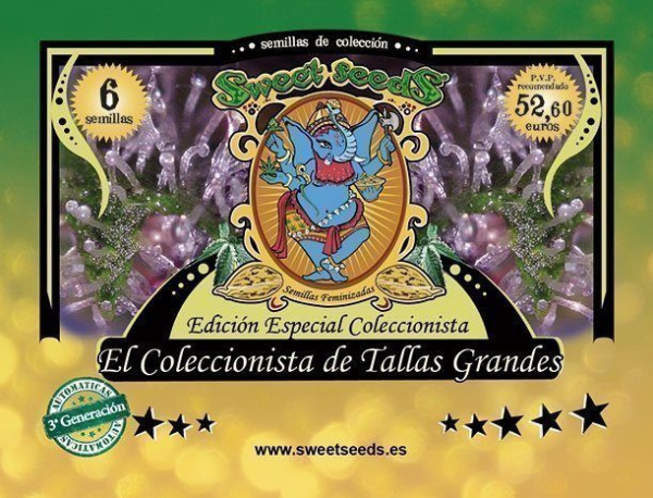 Autoflowering Collector Tallas Grandes Edition - SWEET SEEDS | TanieSianie.pl