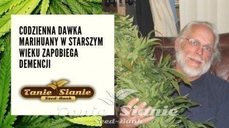 Codzienna dawka marihuany w starszym wieku zapobiega demencji